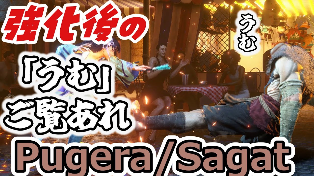 【スト６】これぞぷげら式？いやファイあつ式サガット【Pugera:Sagat】