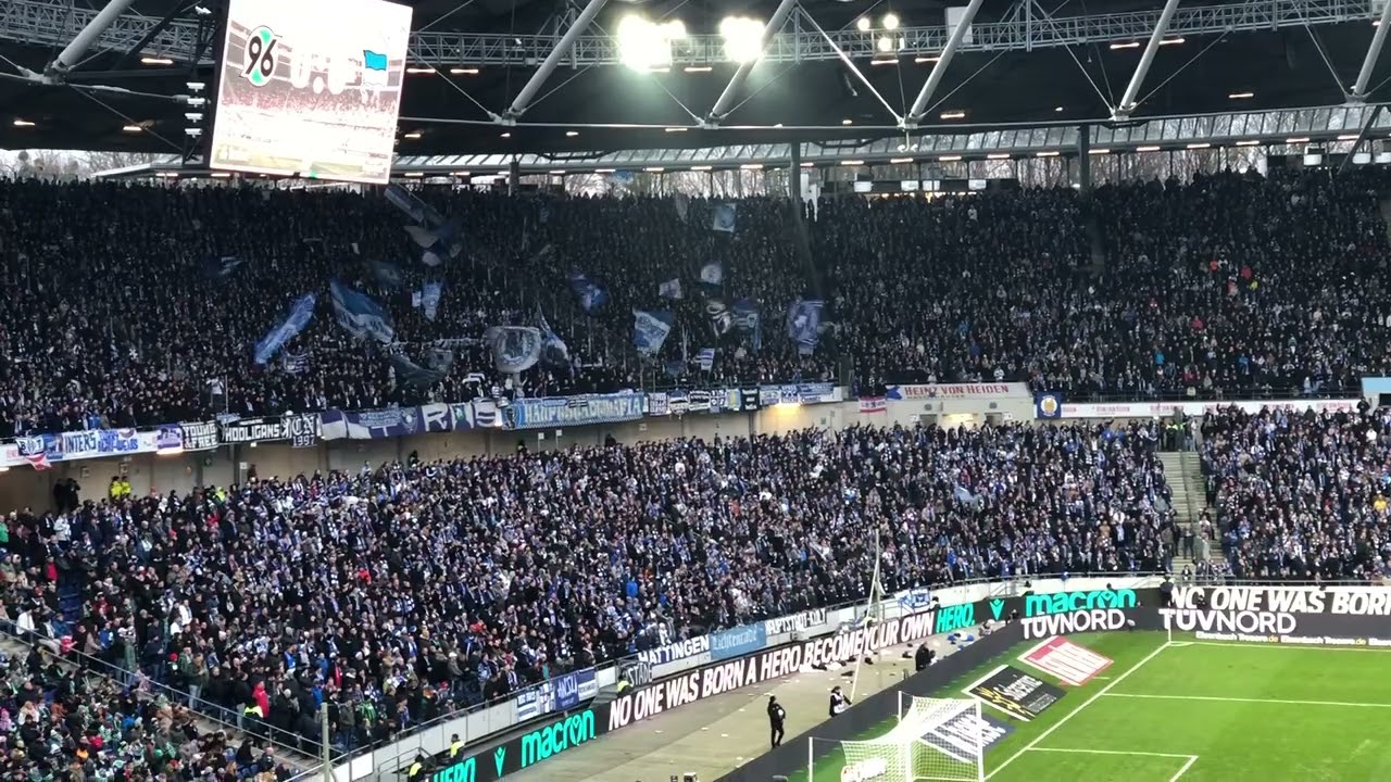Hannover 96- Hertha BSC 0:0, Support