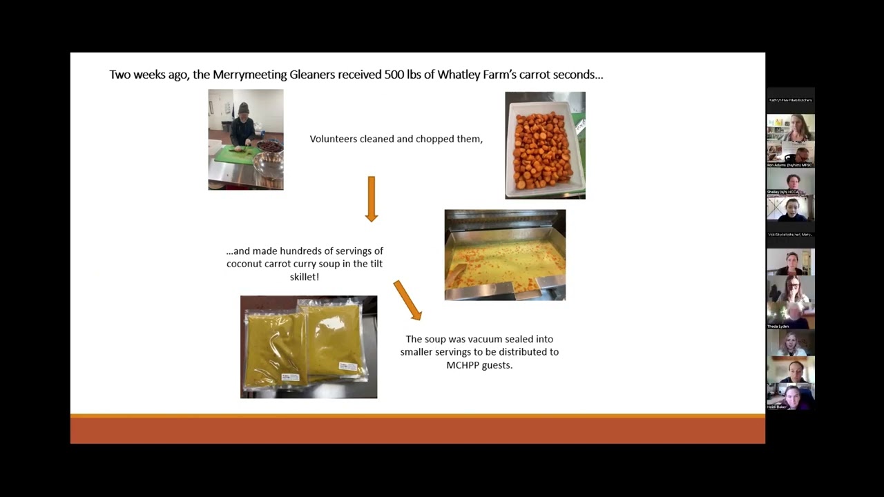 Processing Hub/Community Kitchen Presentations (Brunswick & Union)