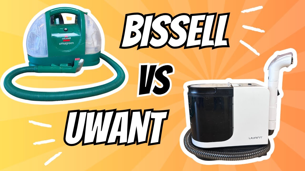 Полное сравнение Bissell Little Green и UWANT B300 Pro | Тест на точечную и чистку обивки