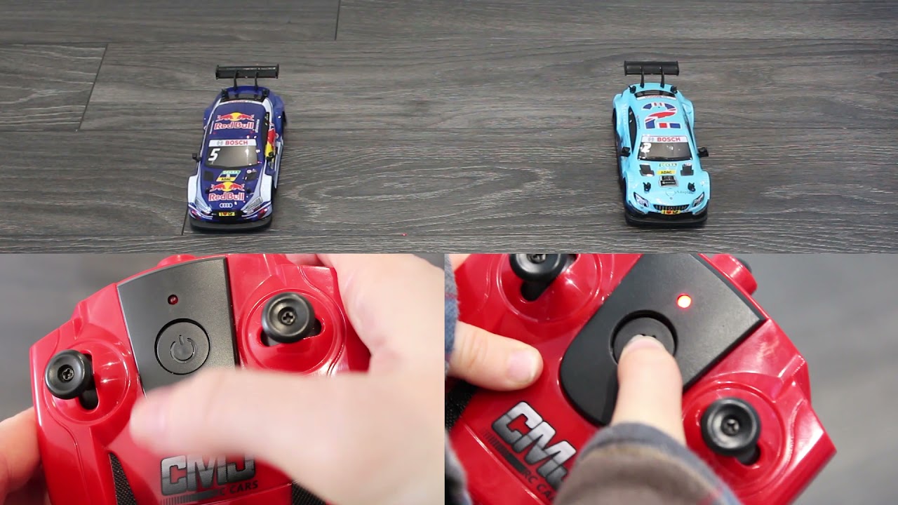 CMJ RC Cars Mercedes C63 AMG DTM Remote Control Car in Action!