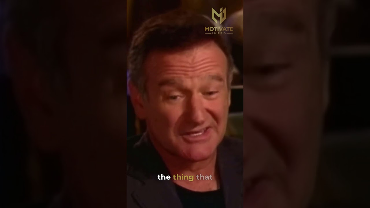 Robins Williams Profound Insight into What Matters Most in Life. #motivation #robinwilliams