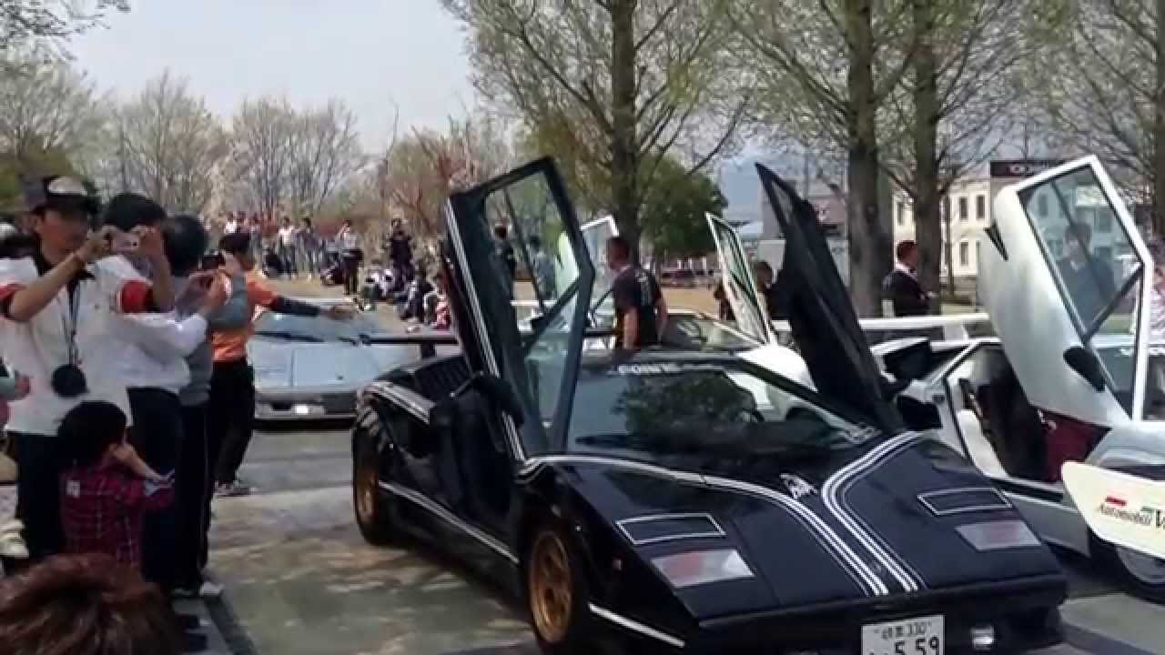 ランボルギーニ カウンタック爆音