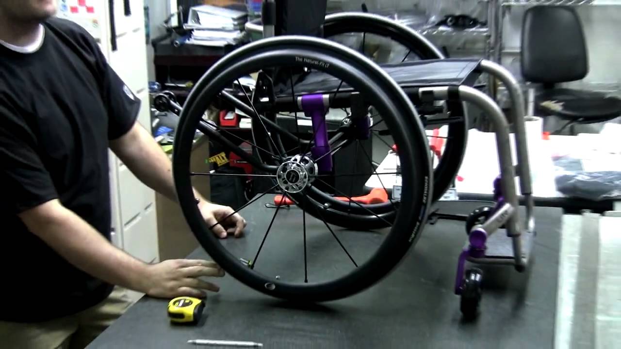 Adjusting the Center of Gravity on the TiLite ZRA Series 2.