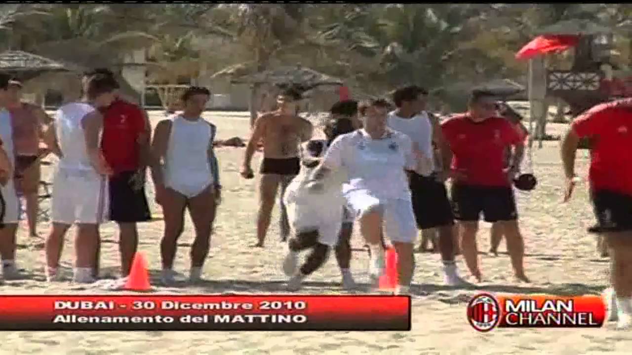 AC Milan in Dubai - Training 30/12/2010 [part 2]