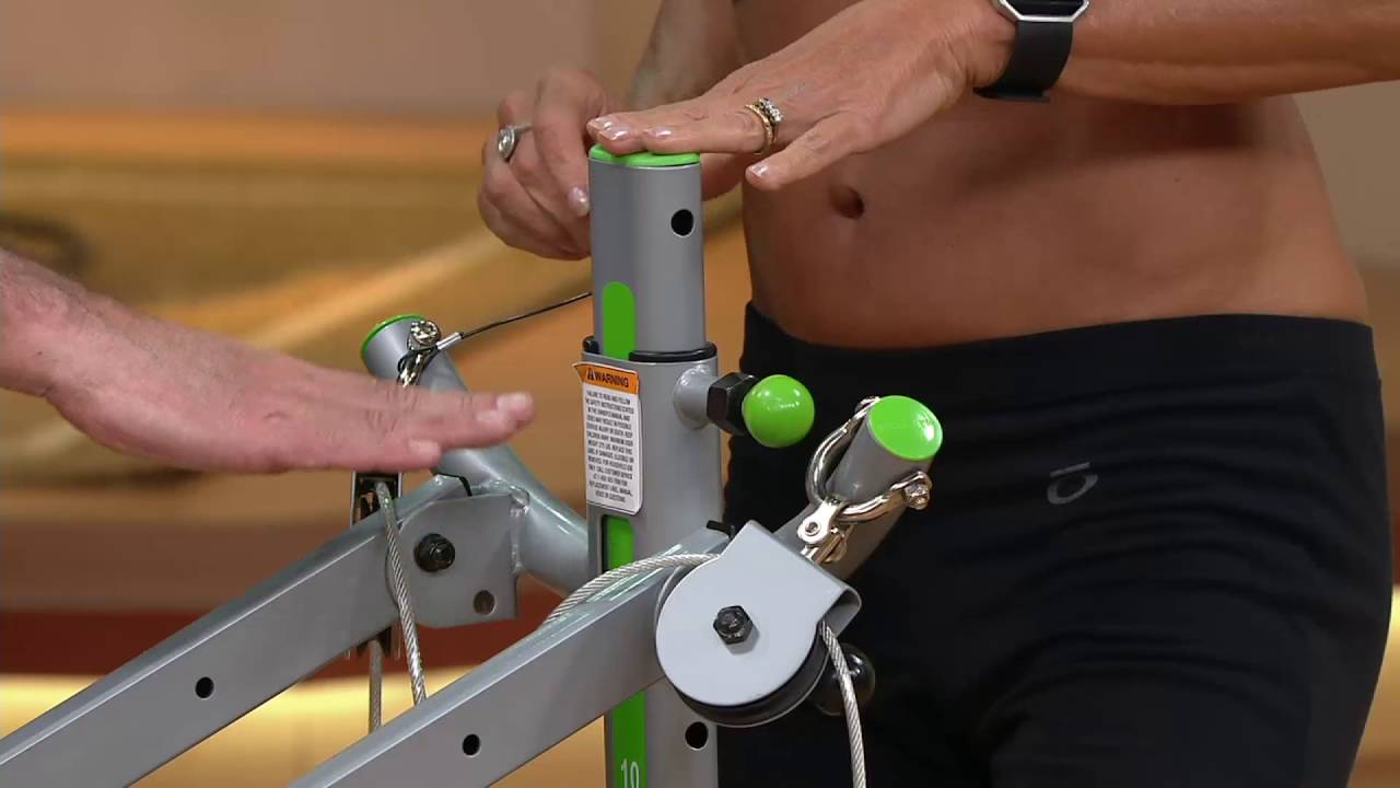 Total Gym 20th Anniversary Supreme with 7 Attachments and 5 DVDs on QVC