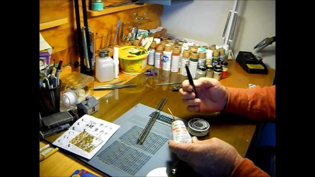 How to Solder in Model Railroading