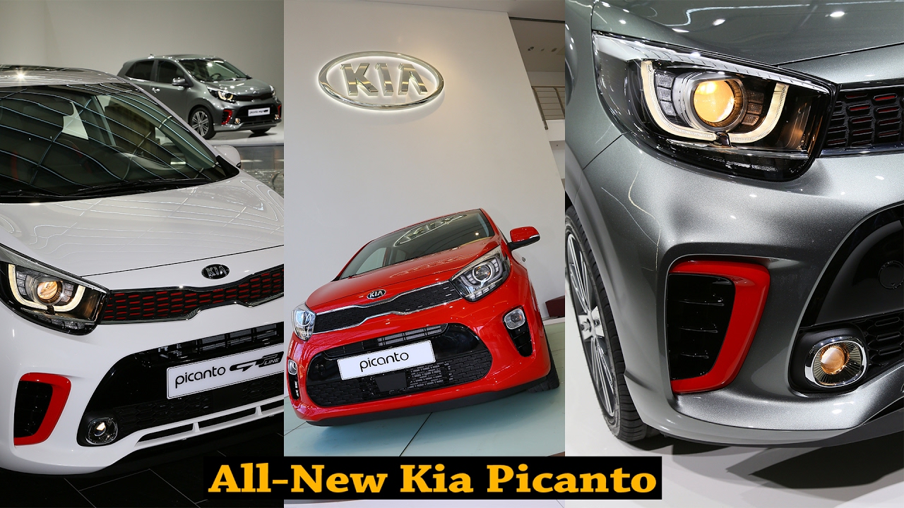 2017 Kia Picanto & Picanto GT Line