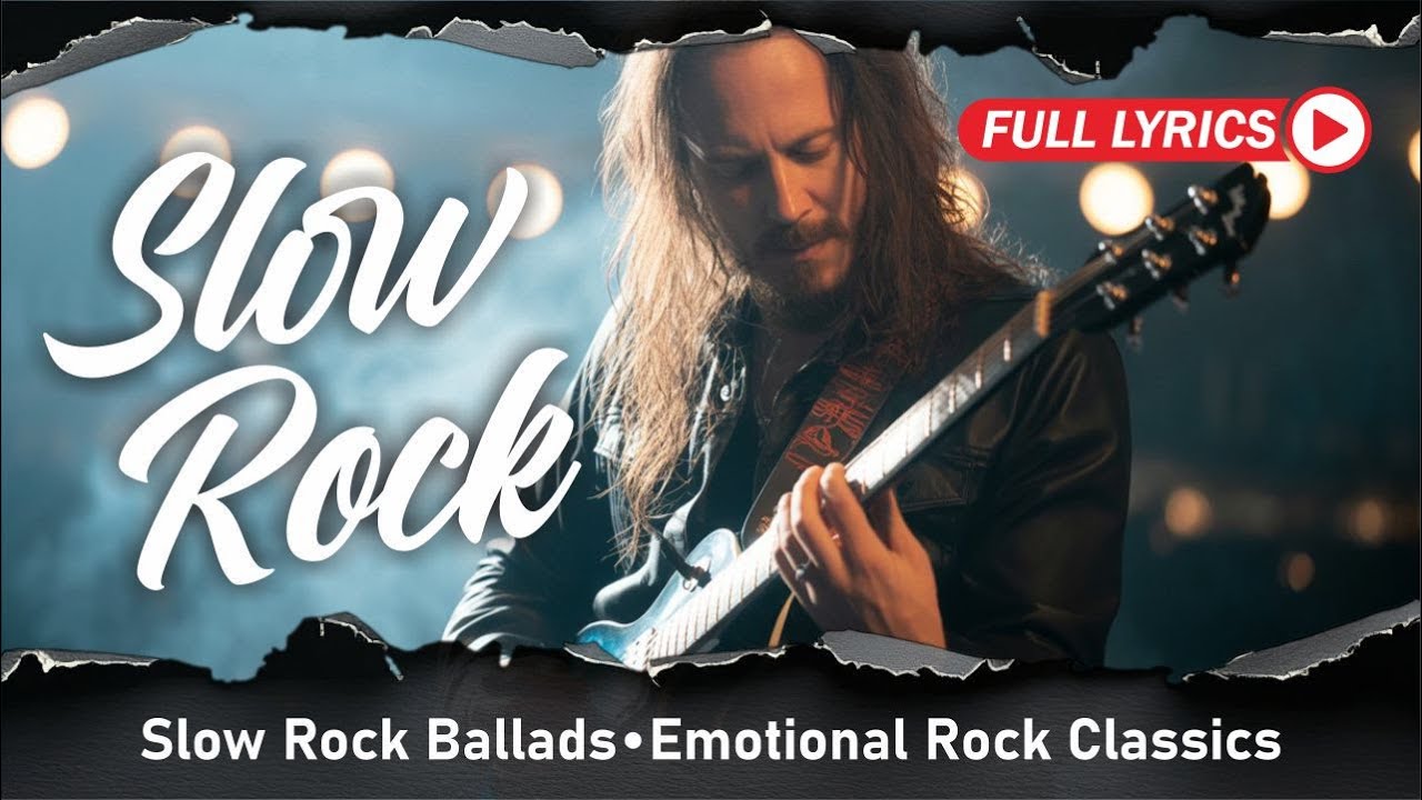 Classic Power Ballads and Slow Rock Songs for Emotional Nights With Lyrics