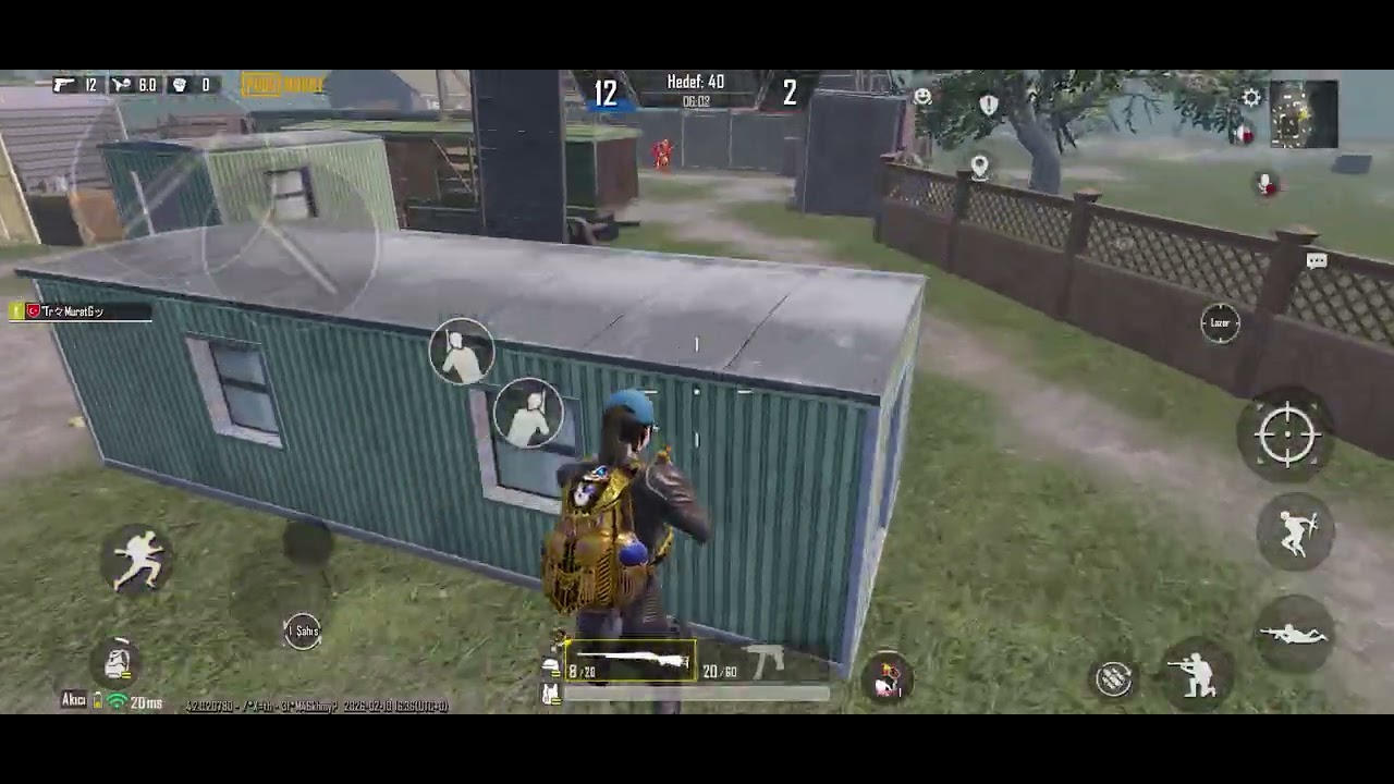 FARK ÜSTÜNE FARK ATTIM M24 VS (PUBG MOBİLE) 