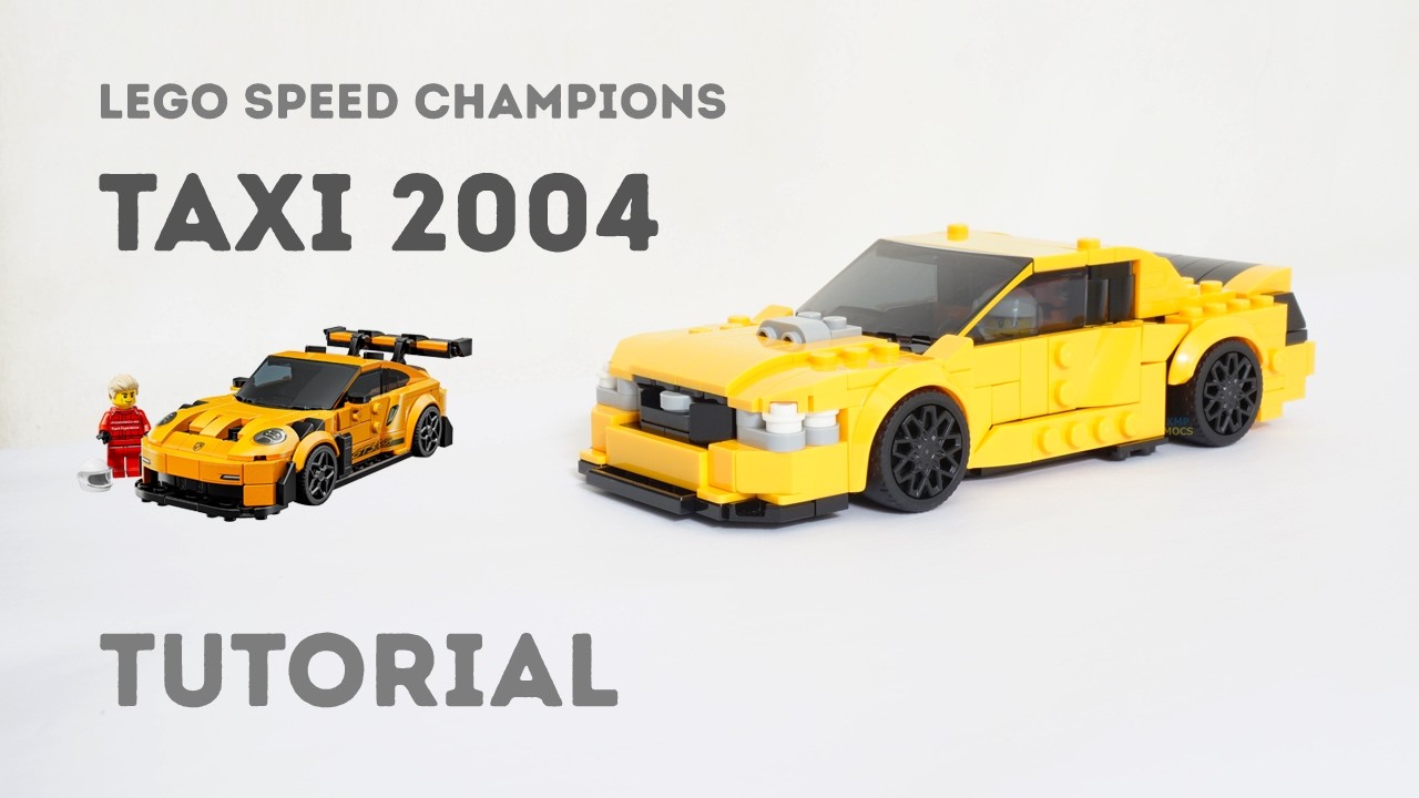 Tutorial - Taxi 2004 | Lego Speed Champions 77239 Alternate Build