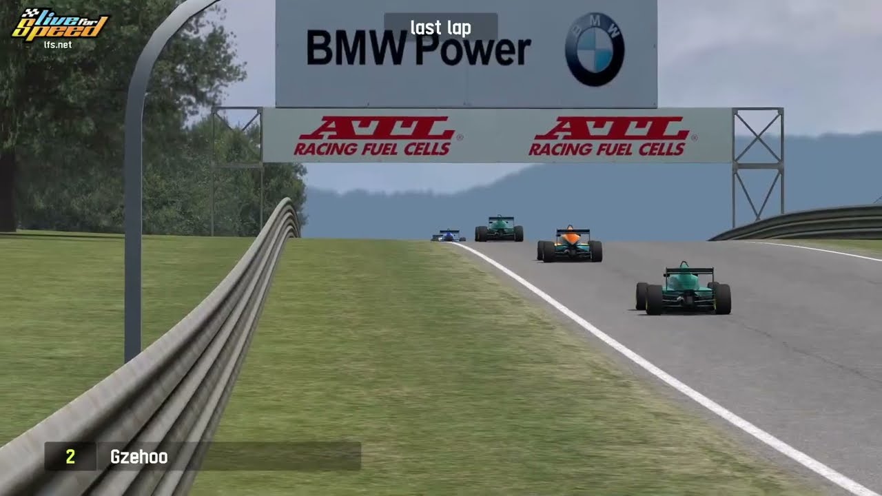 Live For Speed 0.7 - every final lap against AIs during 2025