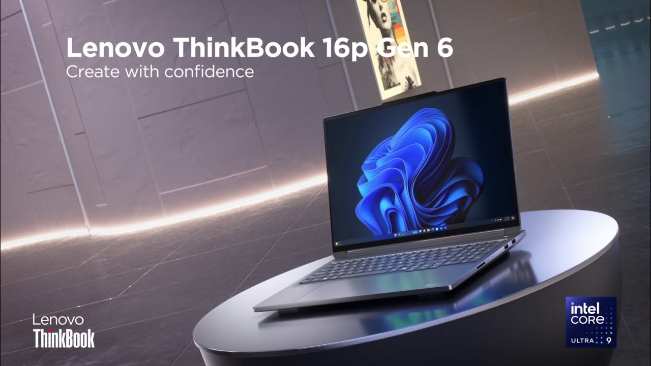 Lenovo ThinkBook 16p Gen 6 &mdash; AI Powered Performance, Precision for Creators.