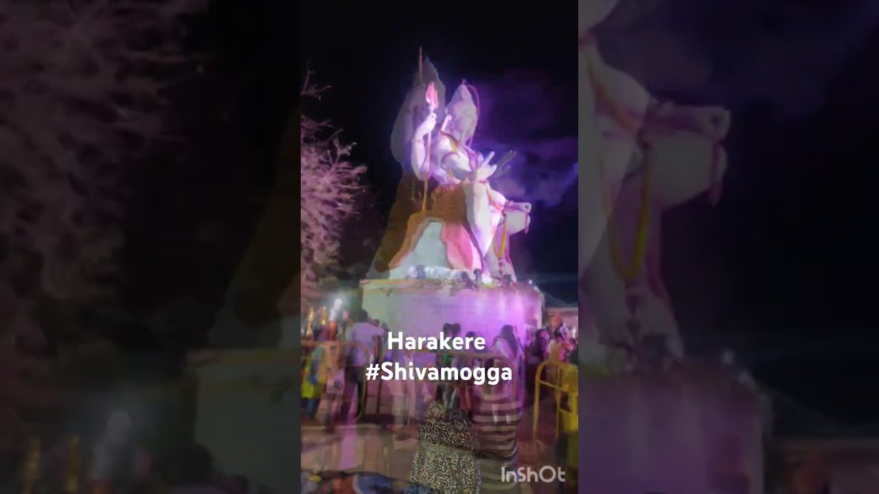 Harakere Shiva Temple - Shivamogga #shivaratri2025 #trendingvideo #viralvideos