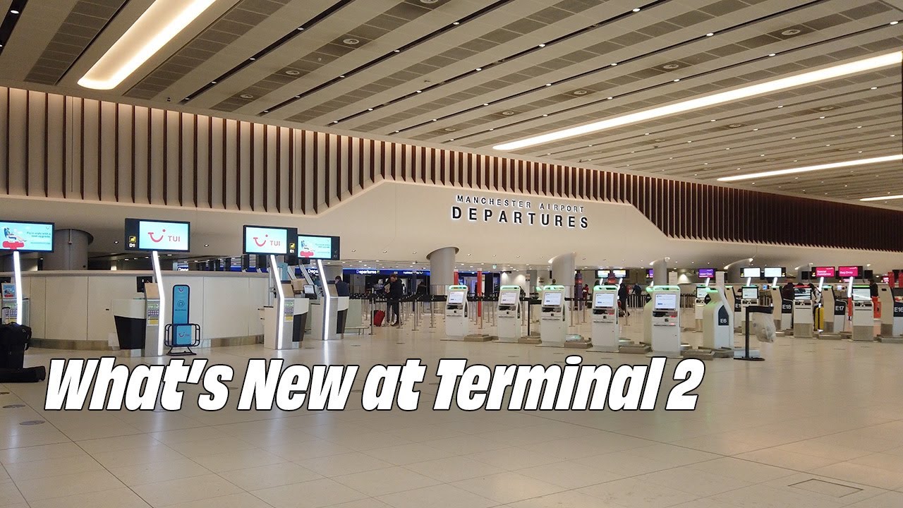 Прогулка по Терминалу 2 аэропорта Манчестера ✈️ Полный тур после ремонта
