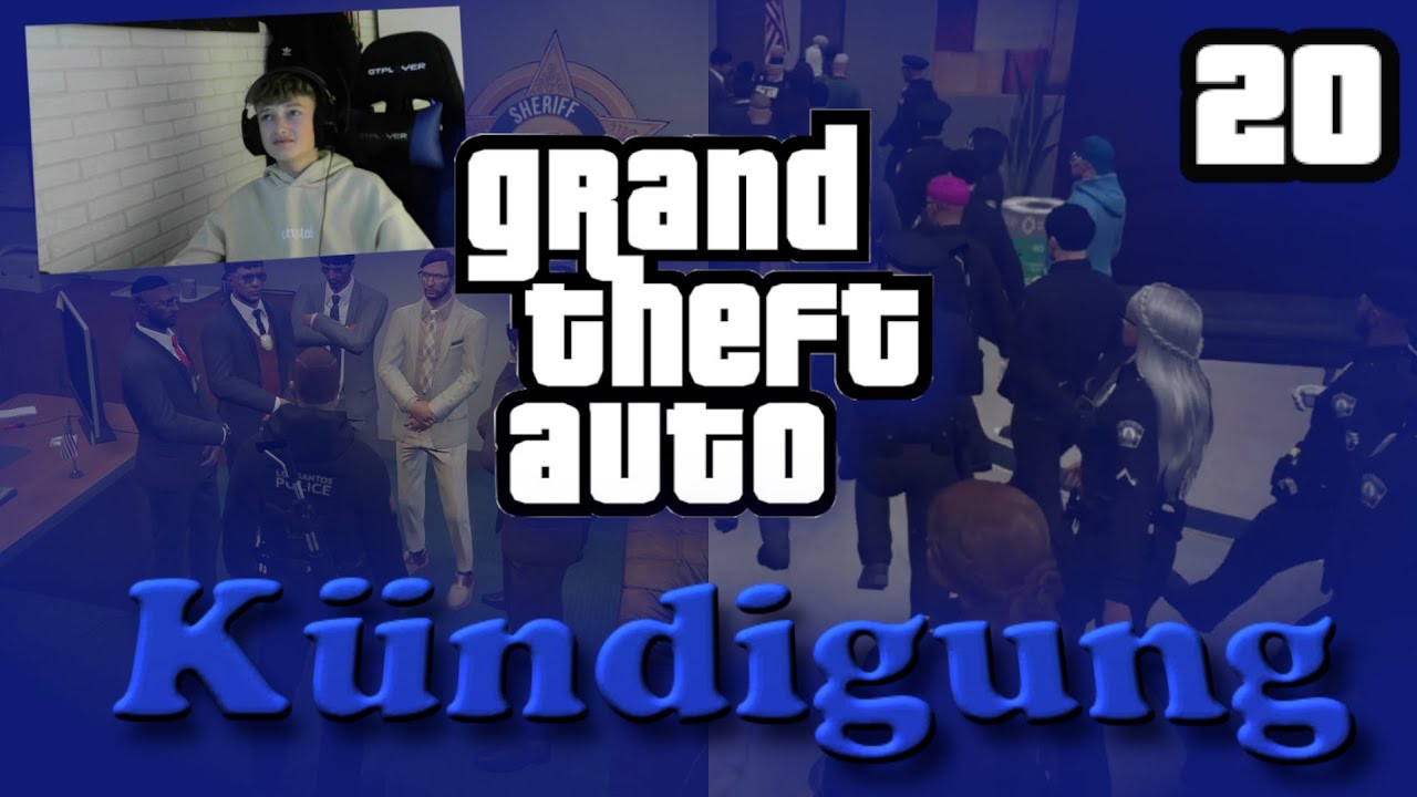 THOMAS NEUER wird beim LSPD GEKÜNDIGT in GTA RP Teil 20! [ModernV]