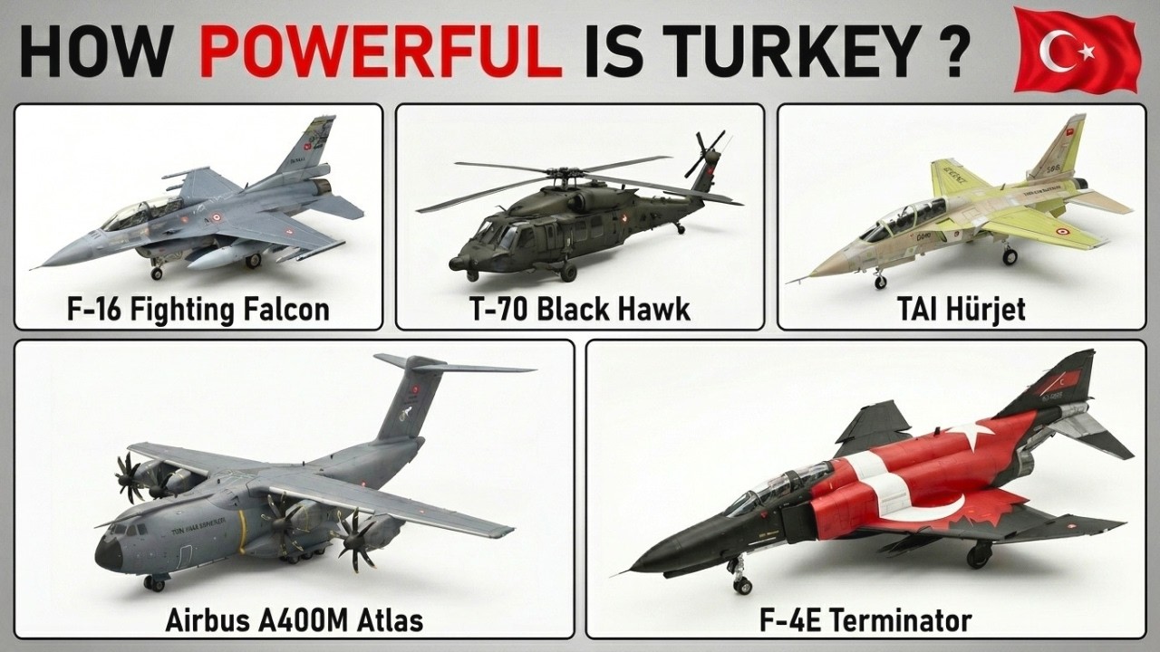 Every TURKISH Aircraft Explained in 10 Minutes