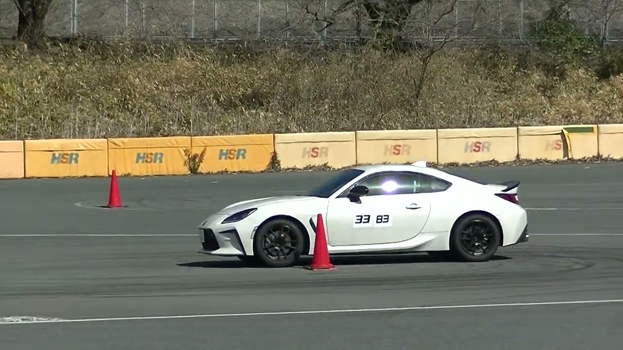 HSR九州ドリームコース２０２６年２月２２日CRMCジムカーナ２０２６　エンジョイ納富瑠衣選手１本目（１：２５：６４０）