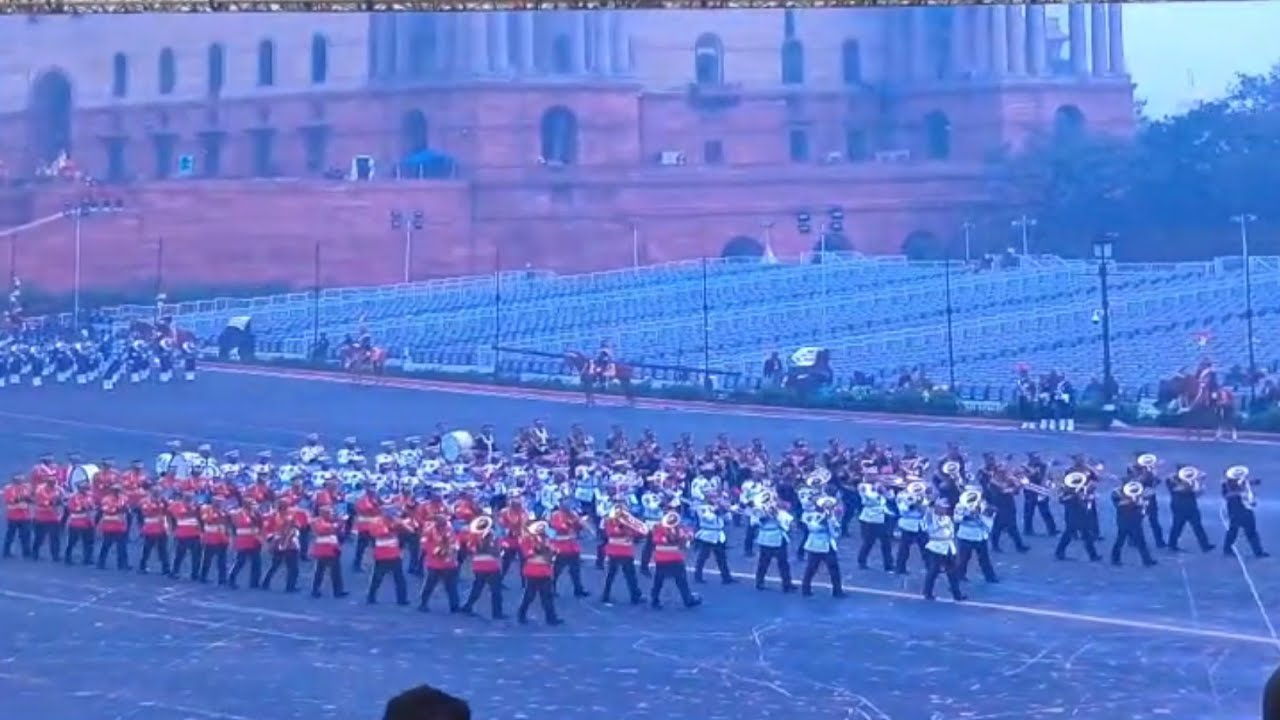 27 jan beating the retreat parade rehearsal delhi 😍