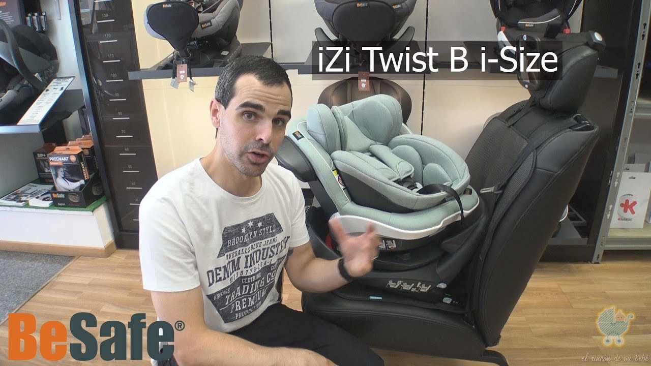 Nueva IZI TWIST B I-SIZE de BeSafe - review en español