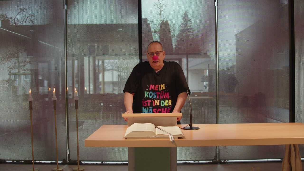 Predigt am Faschingssonntag zu Lk 18,31-43 | 15. Februar 2026 | Jesuskirche Vohburg | Querformat