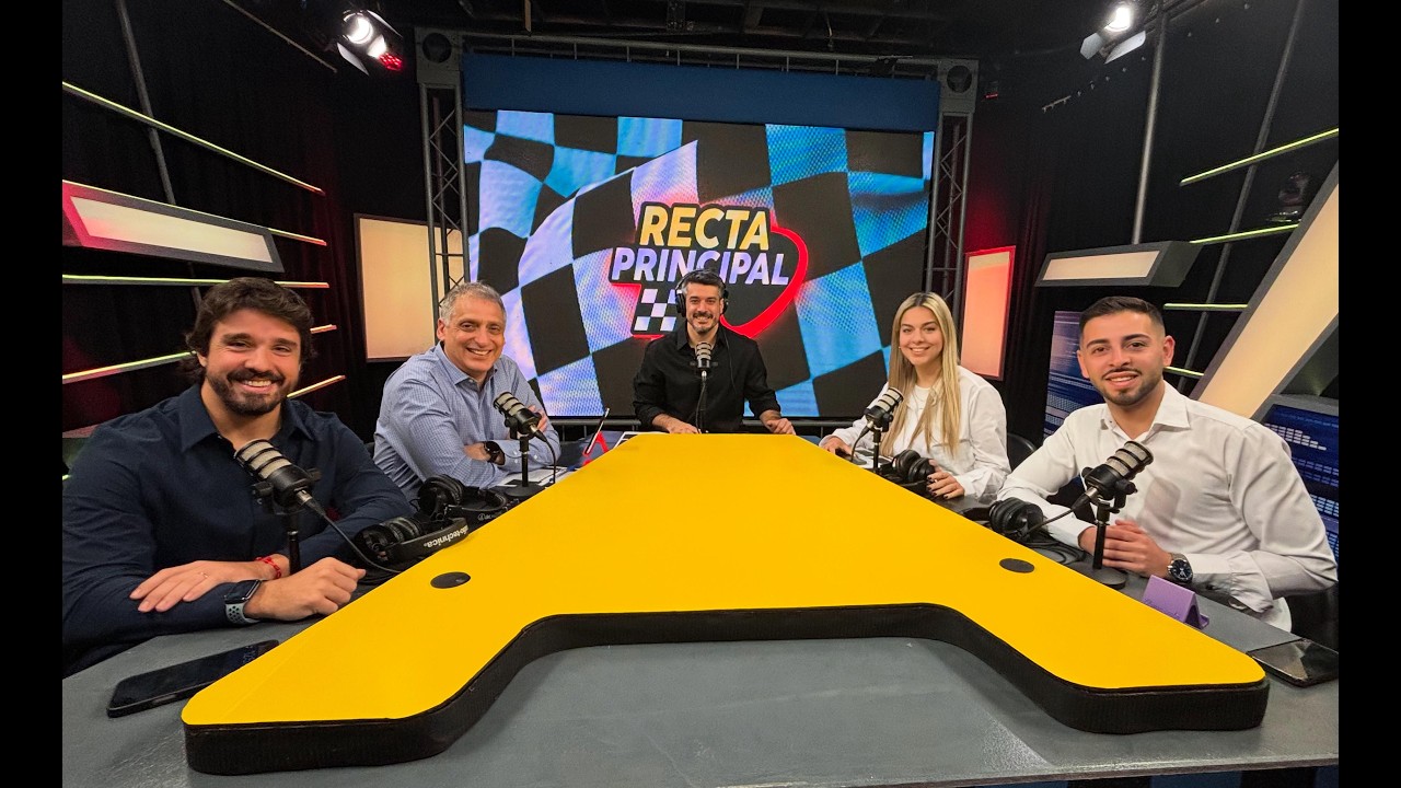 RECTA PRINCIPAL - VIDEOLLAMADA CON VALENTÍN PERRONE Y VIVIMOS LA PREVIA DE FÓRMULA 1