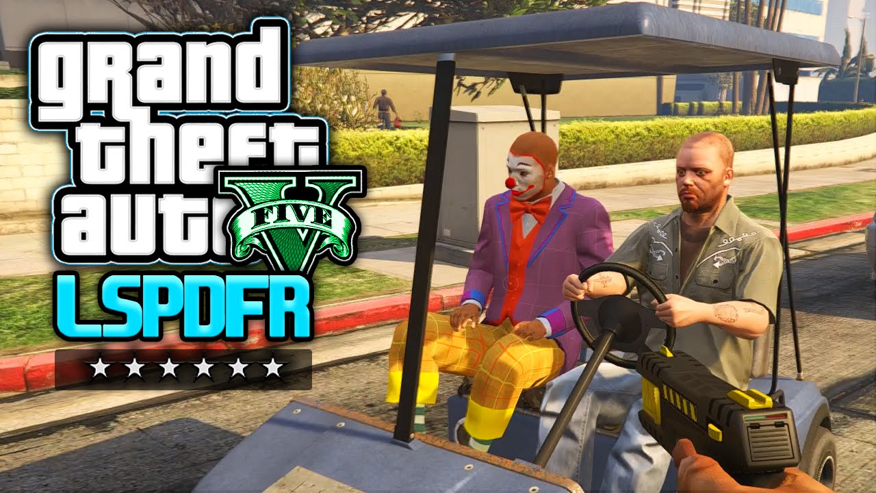 GTA 5 LSPDFR Deutsch - Wir verhaften einen.. CLOWN? (Polizei Mod)