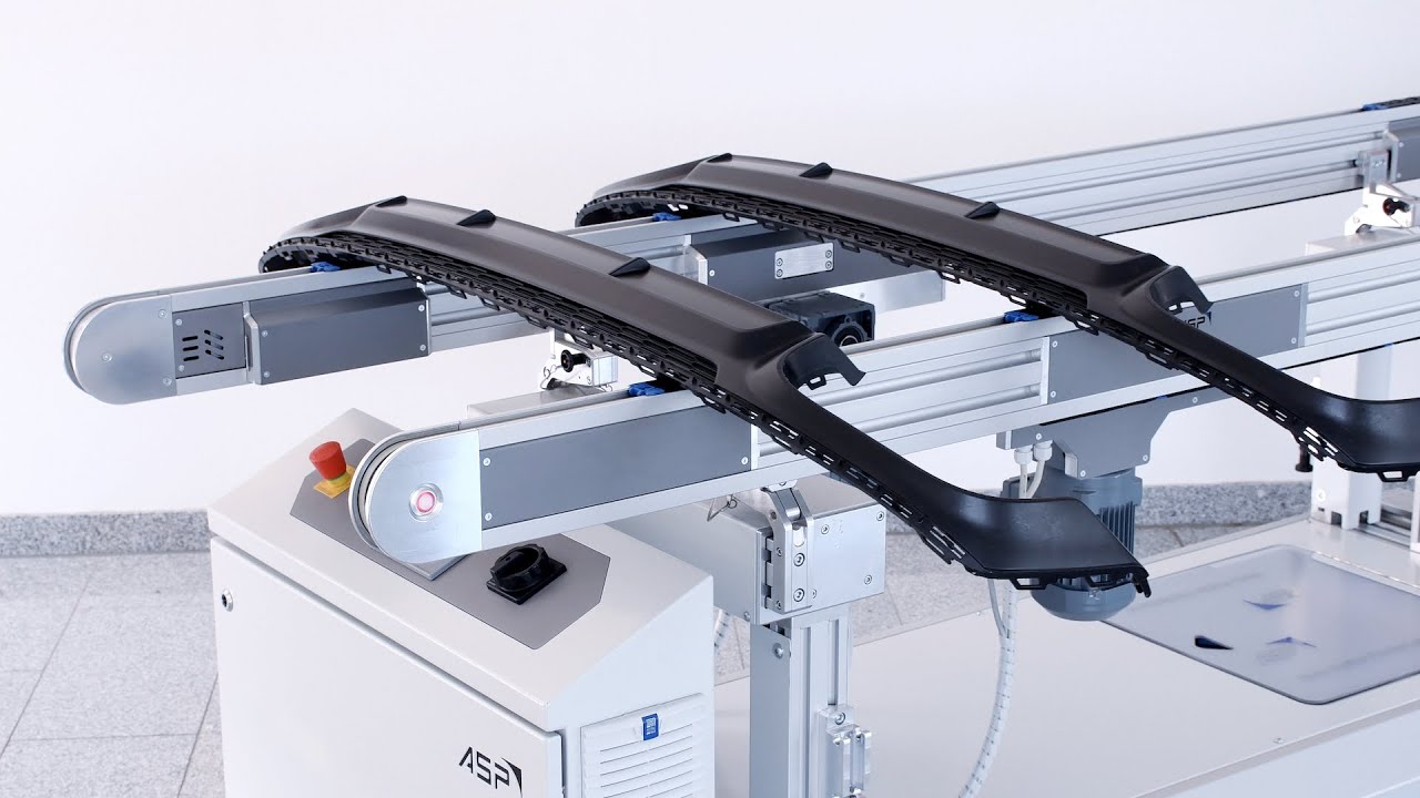 Vario Puffer Förderband, Industrie Fördertechnik von ASP AUTOMATION