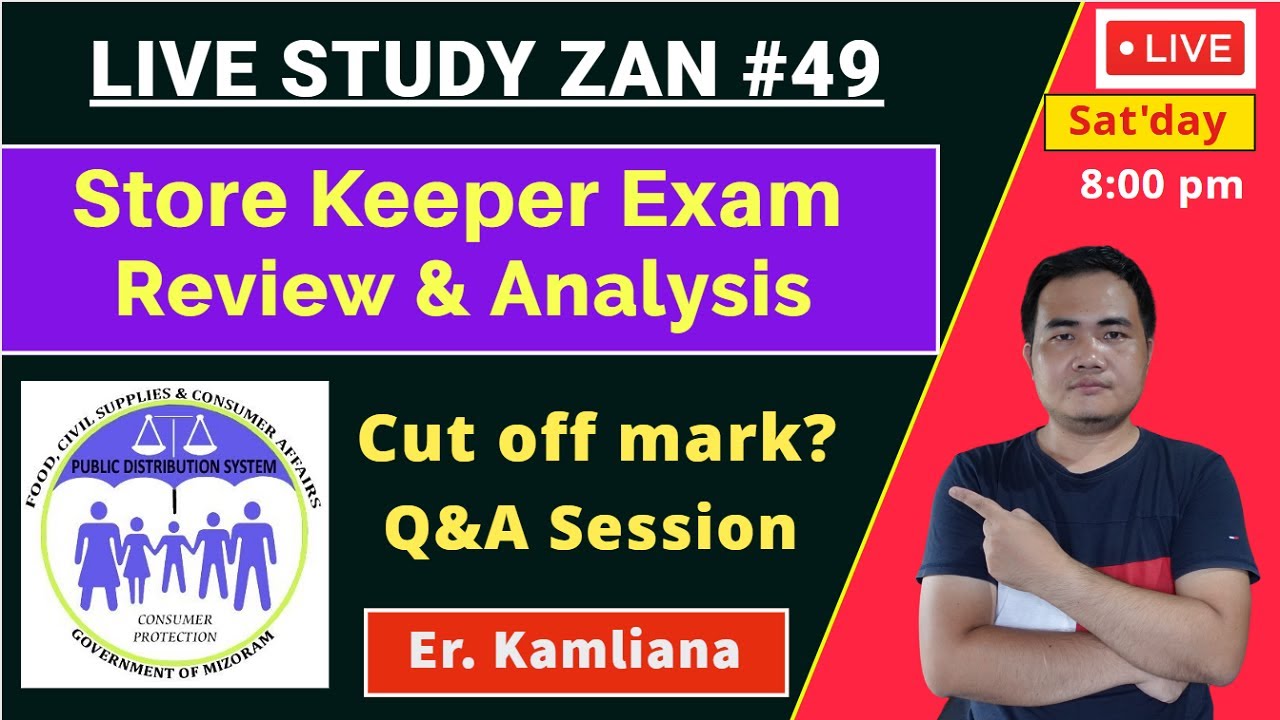 Live Study #49 : Store Keeper Exam 2022 (General Knowledge) | Exam Paper -1 Analysis & Solution
