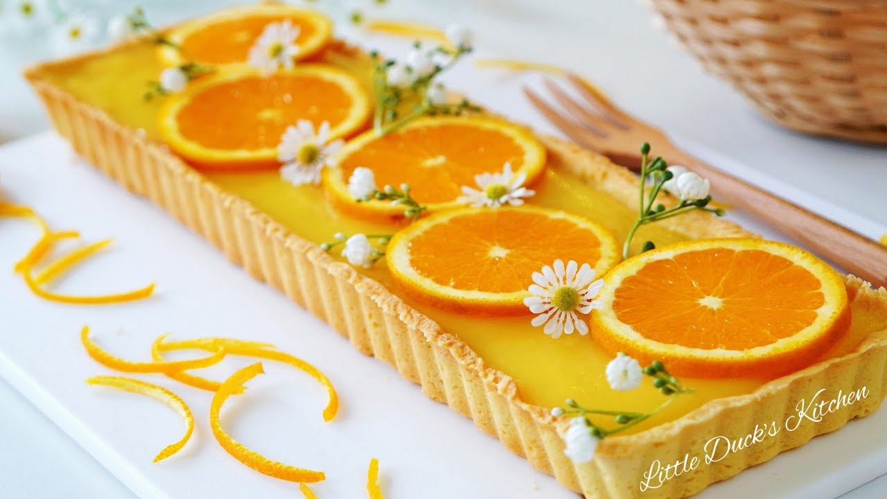 Лучший апельсиновый пирог шаг за шагом ❤ (Best Orange Tart Step by Step)