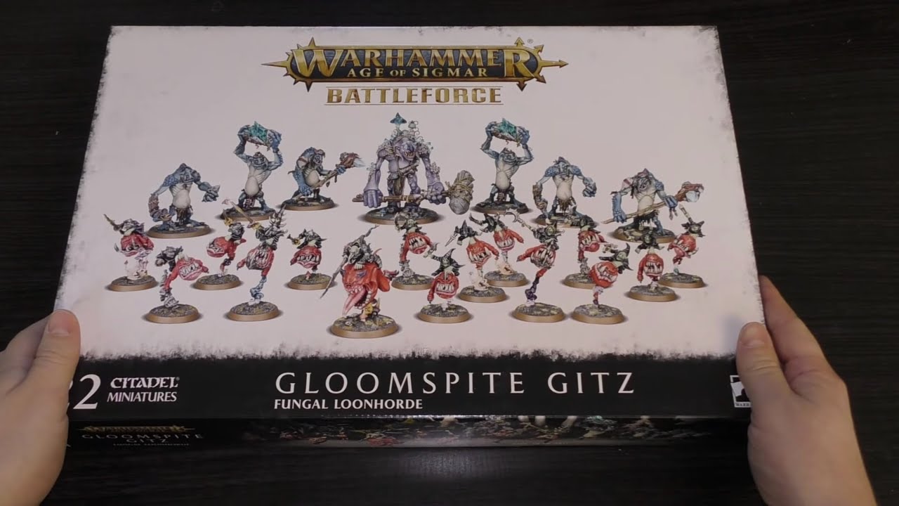 Gloomspite Gitz - Battleforce - Unboxing (AoS)