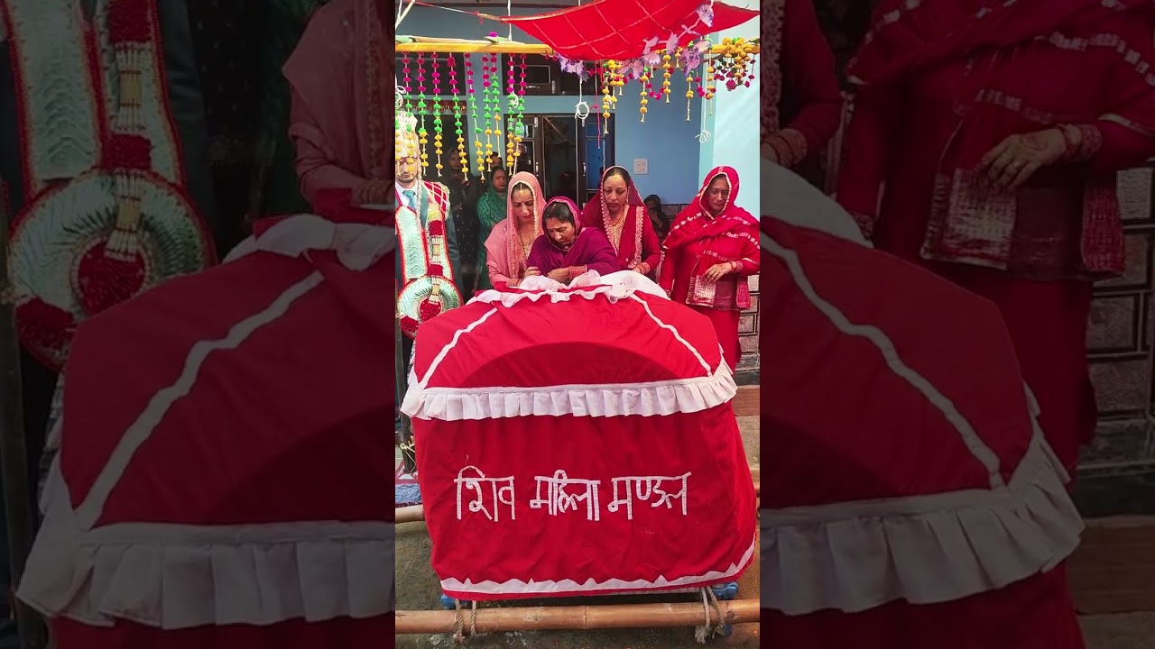 इस पल में कितना भी conrol की लो, रोना आ ही जाता है 🥺 |  बेटी की विदाई | हिमाचली शादी | पहाड़ी कल्चर