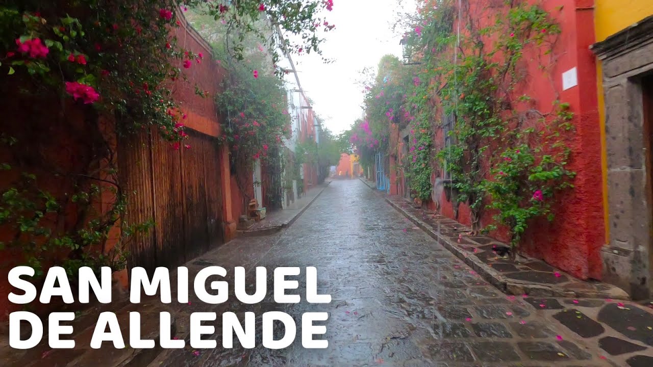 [4K] TORMENTA en San Miguel de Allende l Guanajuato, México