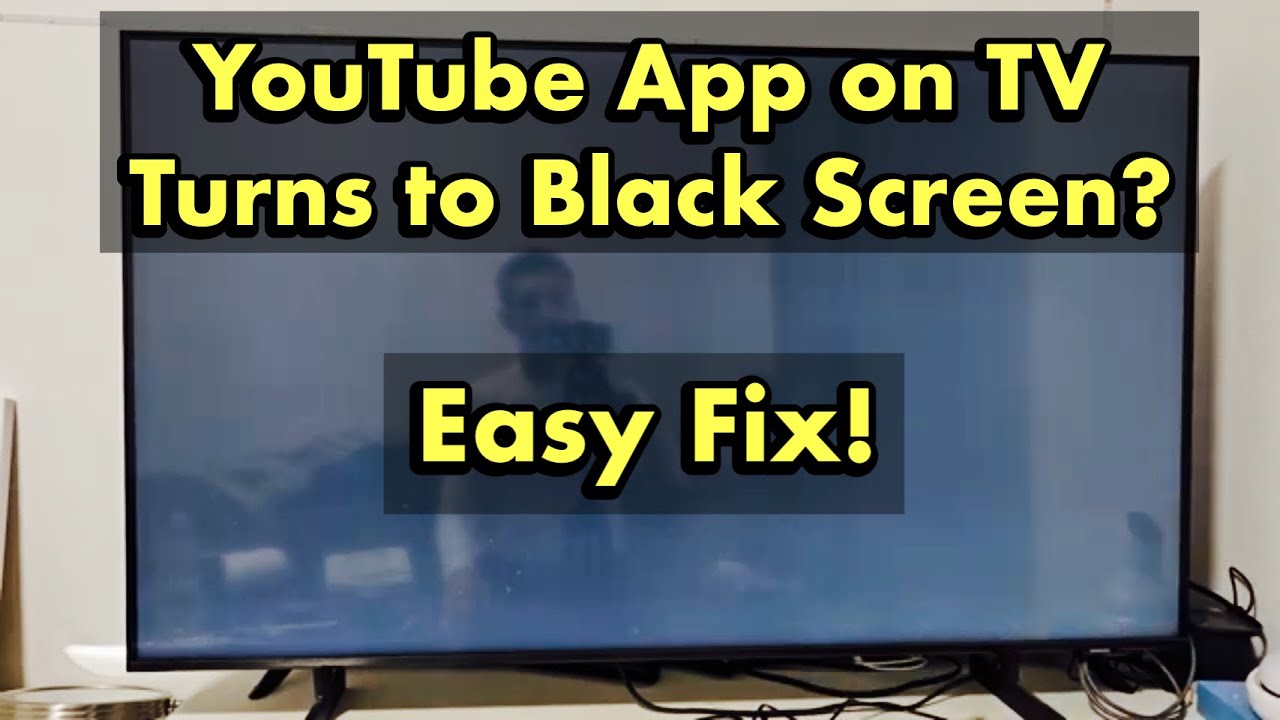 Приложение YouTube на Smart TV не открывается и зависает на черном экране | Простое решение!