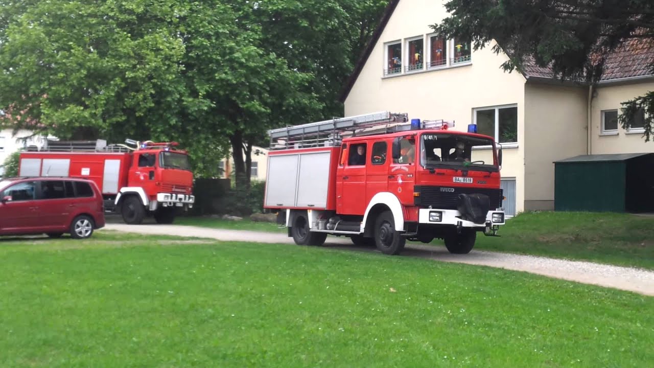 Feuerwehr Bamberg LG 9 Flächenbrand
