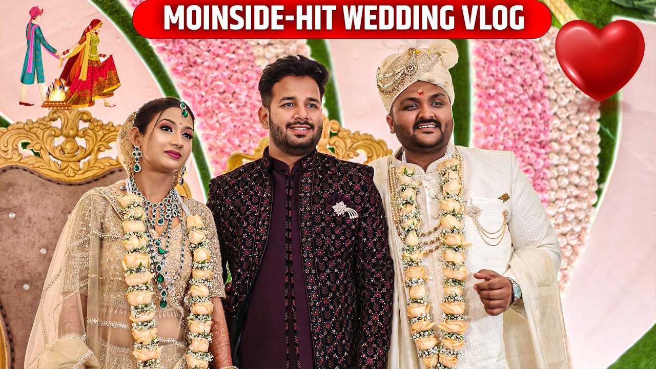 Wedding vlog of @MOinsideHIT full Coverage as brother ❤️Haldi Mehandi and Wedding