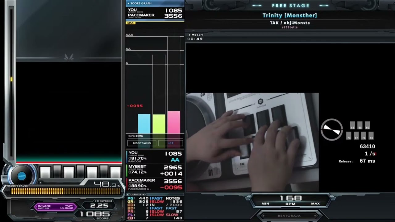 st5 Trinity [Monsther] HARD CLEAR｜発狂BMS