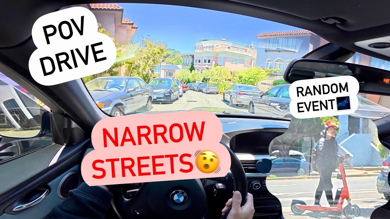 BMW E90 M3 POV Drive | Roaring Through San Francisco’s Narrow Streets