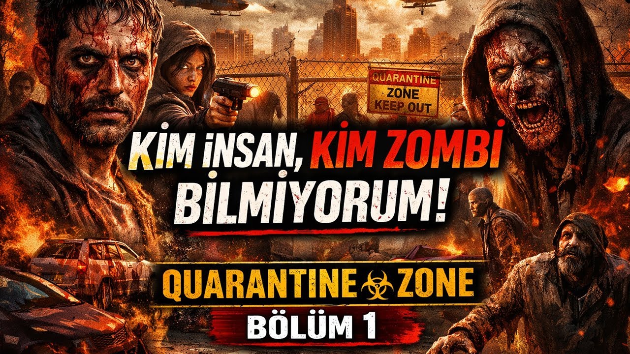 Kim İnsan Kim Zombi Bilmiyorum! 🧟 Quarantine Zone Bölüm 1