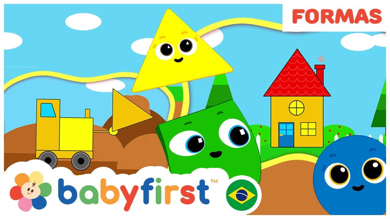 Entendendo Formas Geométricas com Divertidas Histórias! | Desenhos educativos | Baby First Brasil