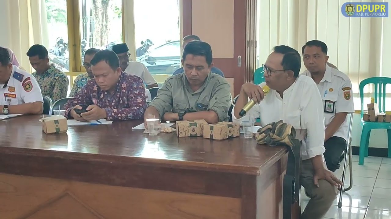 DPUPR Kab. Purworejo Gelar Forum Perangkat Daerah dan Forum Konsultasi Publik