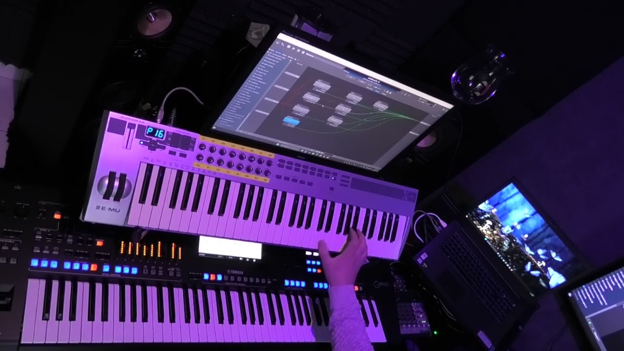 Theme from Windkracht 10  Fonny De Wulf     Cover by Albert on Yamaha Genos 2