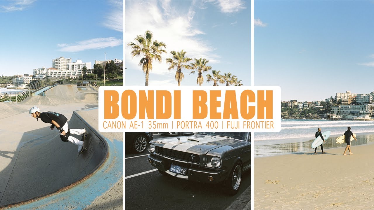 Shooting 35mm Portra 400 film on the Canon AE-1 at Bondi: Rediscovering the Joy of Film