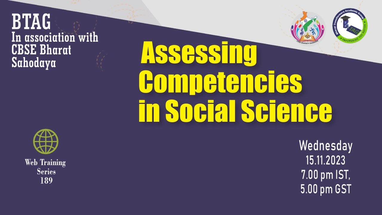 Assessing Competencies in Social Sciences--15.11.2023