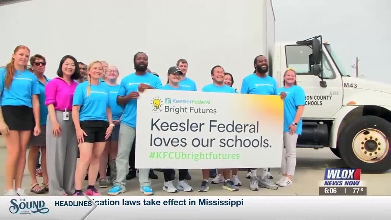Keesler Federal's Bright Futures program donates school supplies for almost 90,000 students