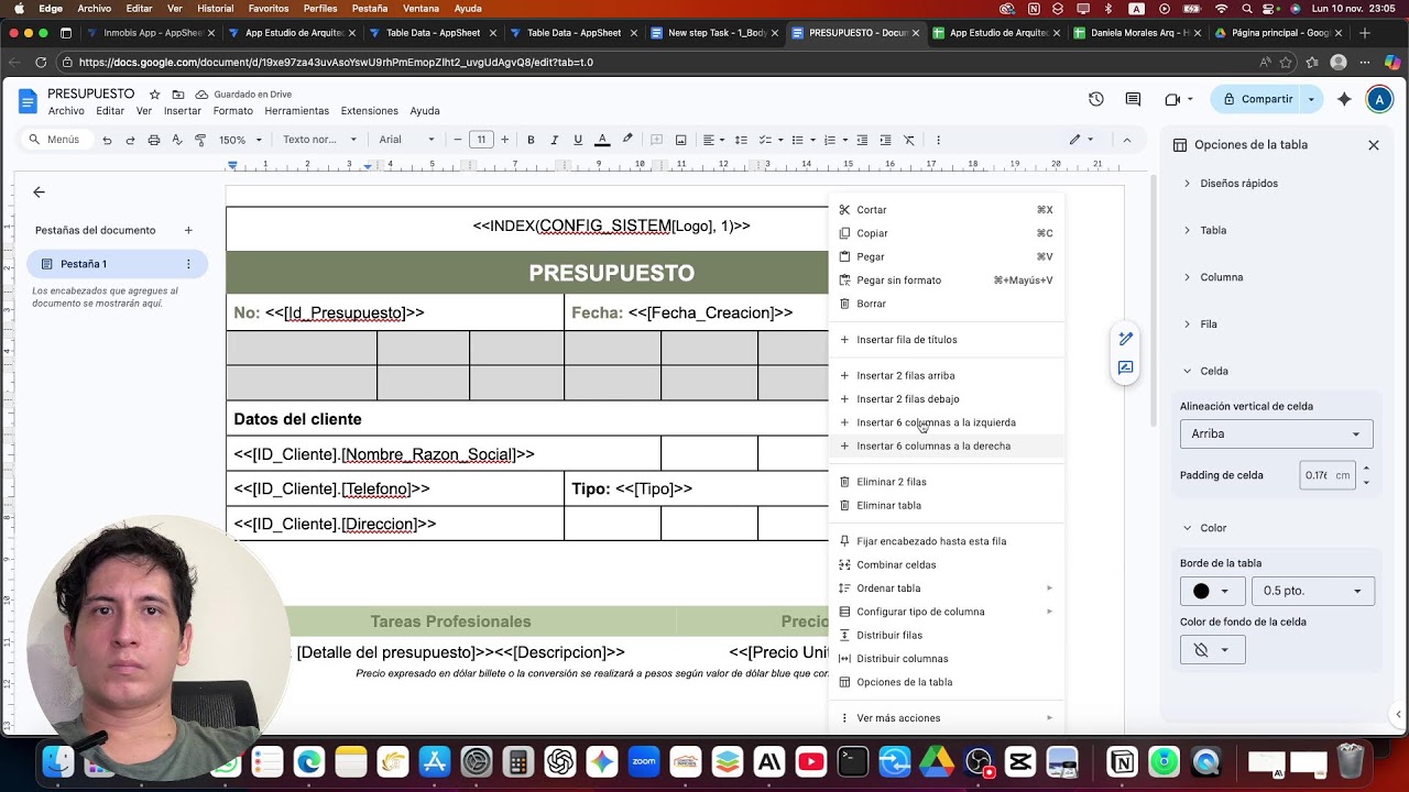 Aprendiendo sobre Appsheet