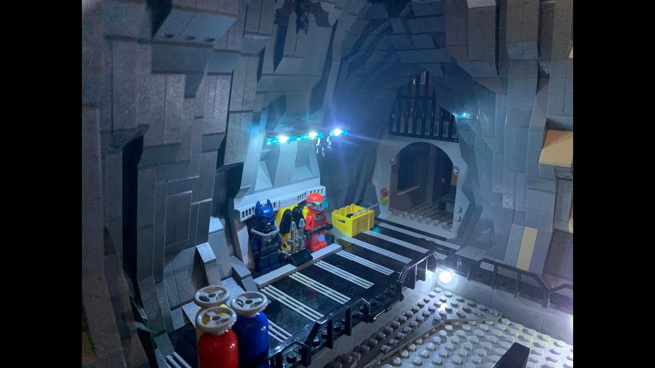 Lego Batcave Part 4 -  Huge Update Nov. 5th 2021