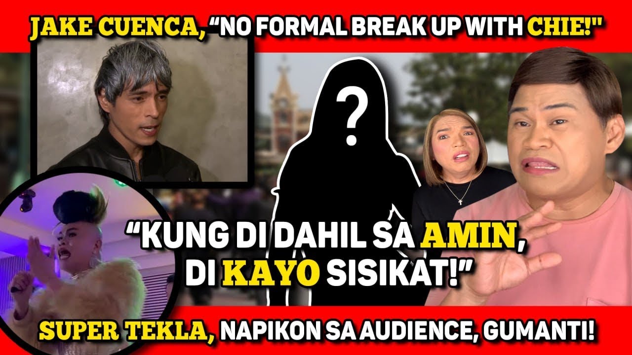 JAKE CUENCA, INIWAN LANG BASTA NI CHIE FILOMENO? 🔴 SUPER TEKLA, NAPIKON! 🔴 ANGEL AQUINO, UMAMIN! 