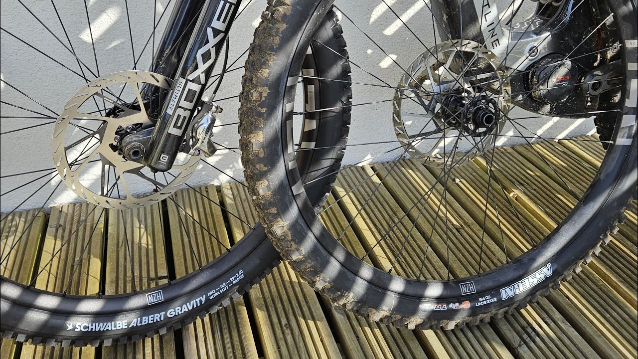 Front DH Tyres Accurately Timed: Albert Radial vs Assegai
