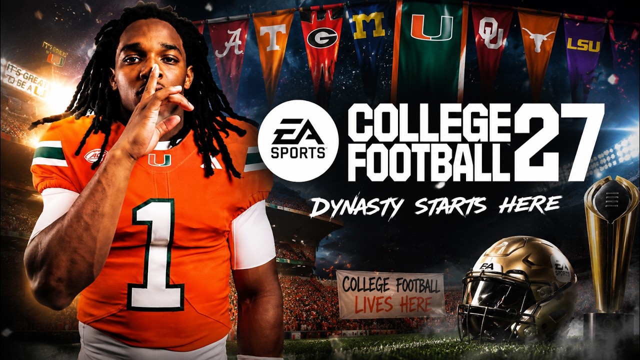 🔴LIVE | COLLEGE FOOTBALL 27 EARLY ACCESS‼️